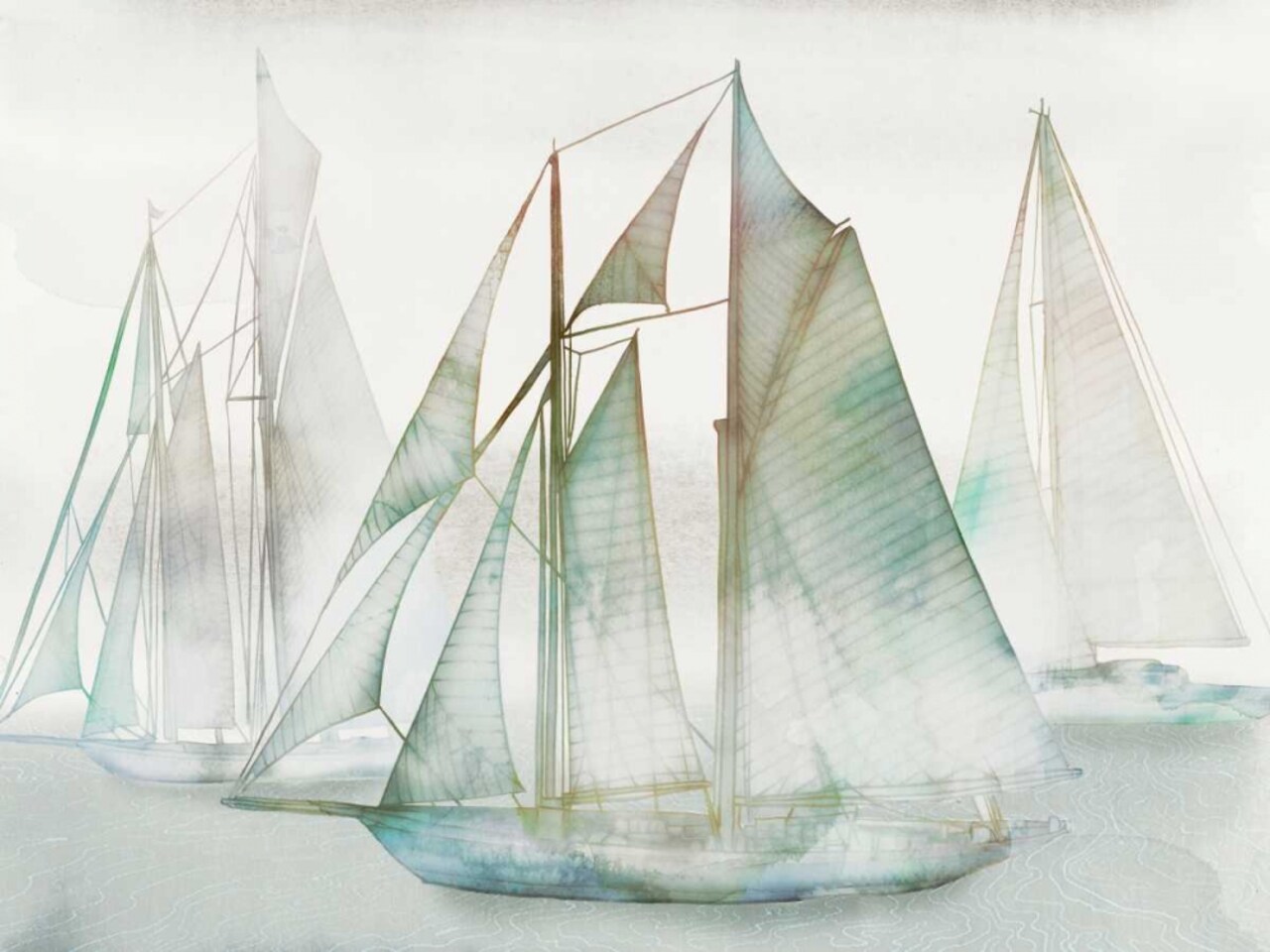 Glide I-Extended Poster Print by Edward Selkirk - Item # VARPDXSE248F